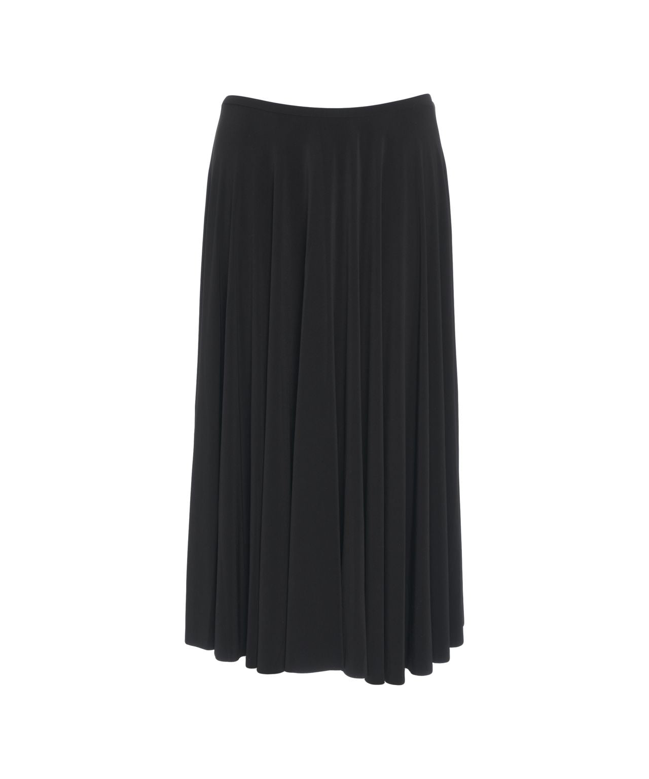 NORMA KAMALI Elegant Pleated Midi Skirt