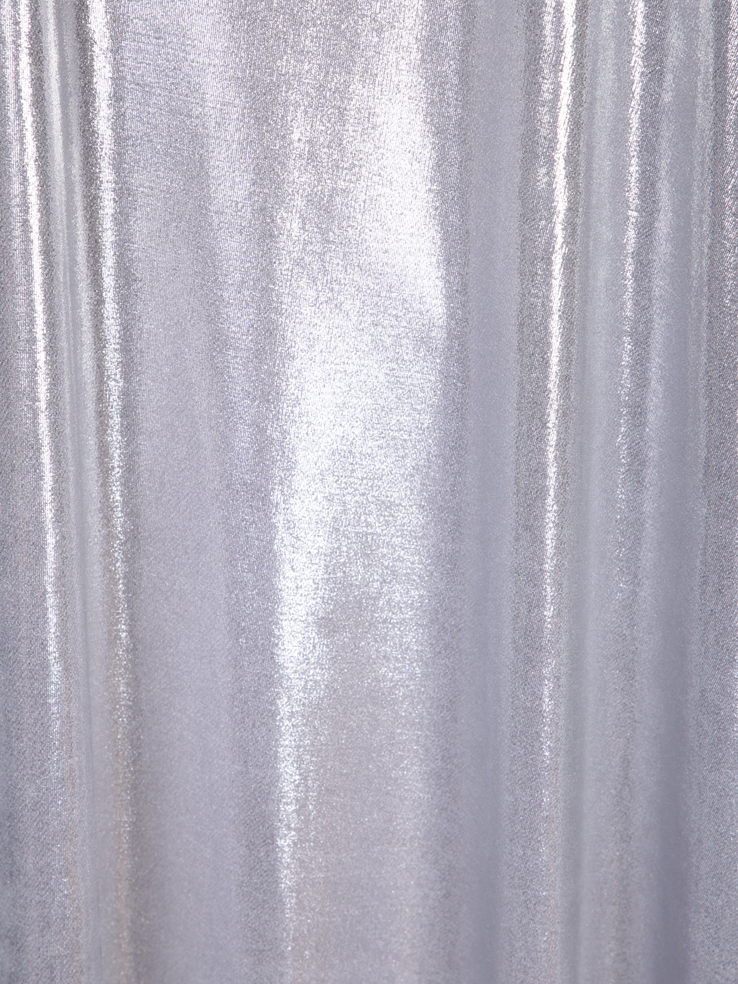 NORMA KAMALI One Shoulder Metallic Mini Top