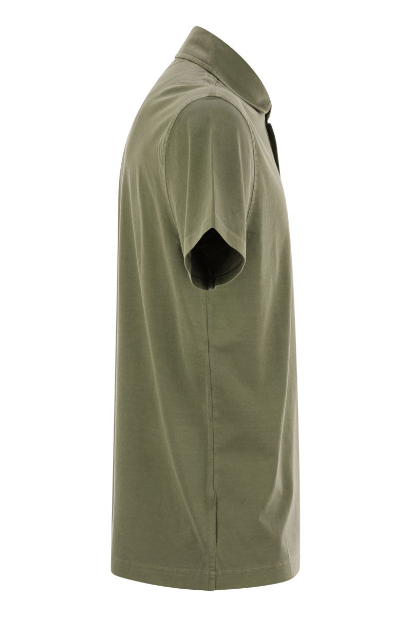 FAY Comfort Fit Short-Sleeved Polo Shirt