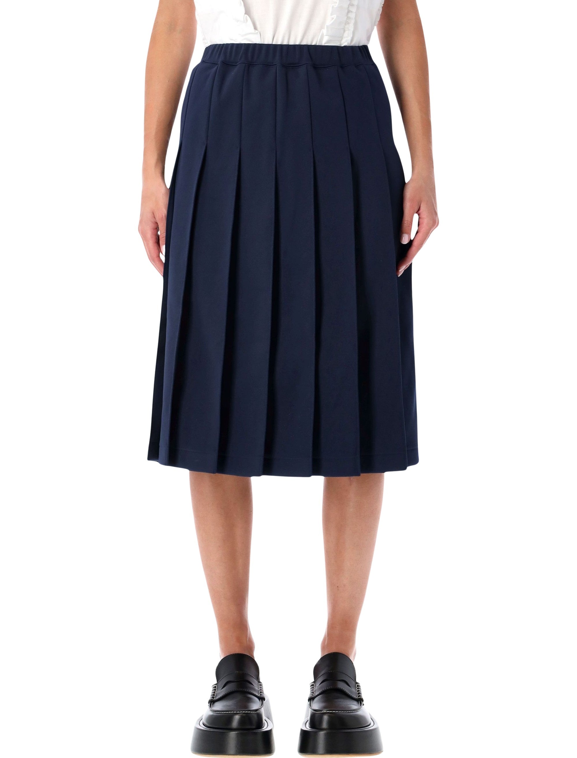 COMME DES GARÇONS Pleated Midi Skirt - Size S