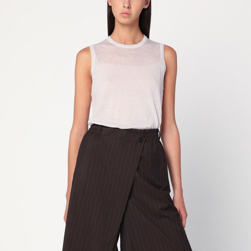 6397 Relaxed Semi-Sheer Tank Top