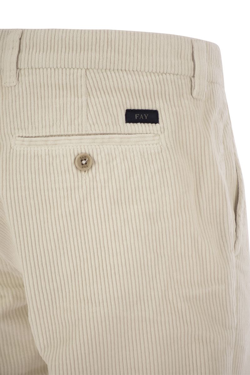 FAY Slim-Fit 5-Pocket Trousers