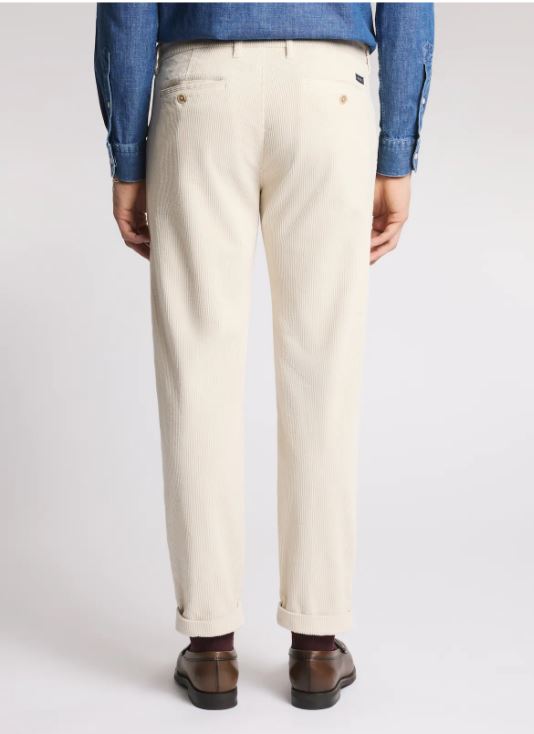 FAY Men's Mini Pants with Side Pockets and Belt Loops