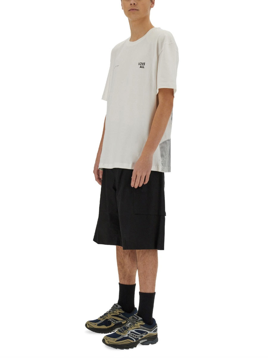 IH NOM UH NIT Jesus Love All Print T-Shirt - Size L