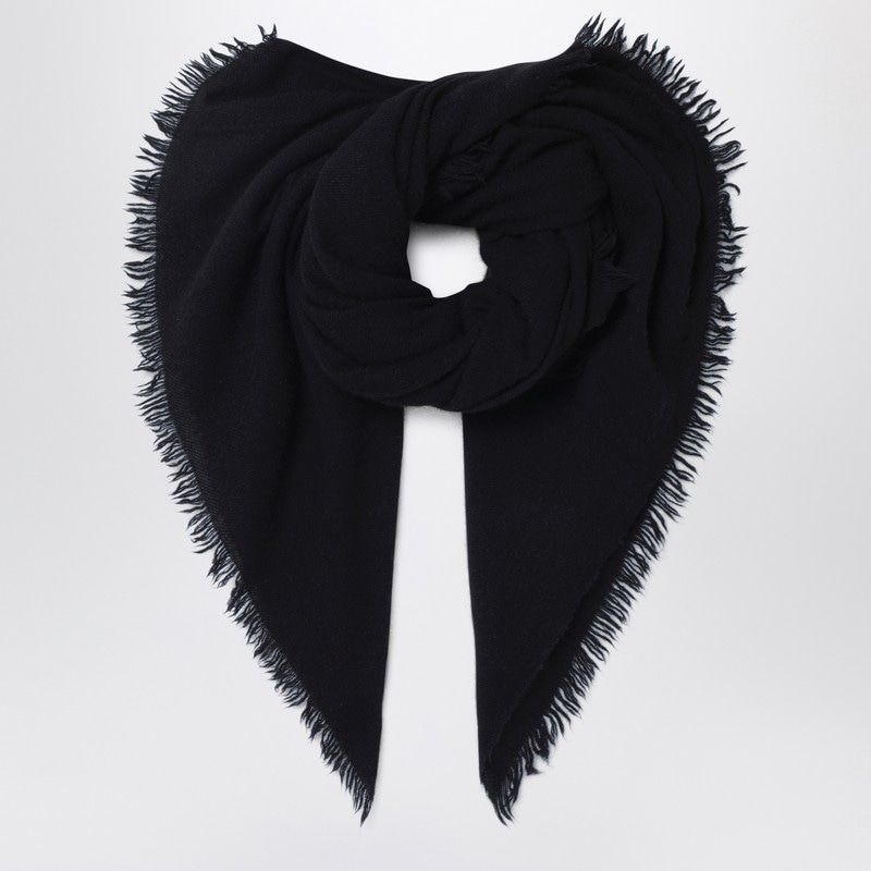 DESTIN Luxurious Cashmere Scarf with Frayed Edges