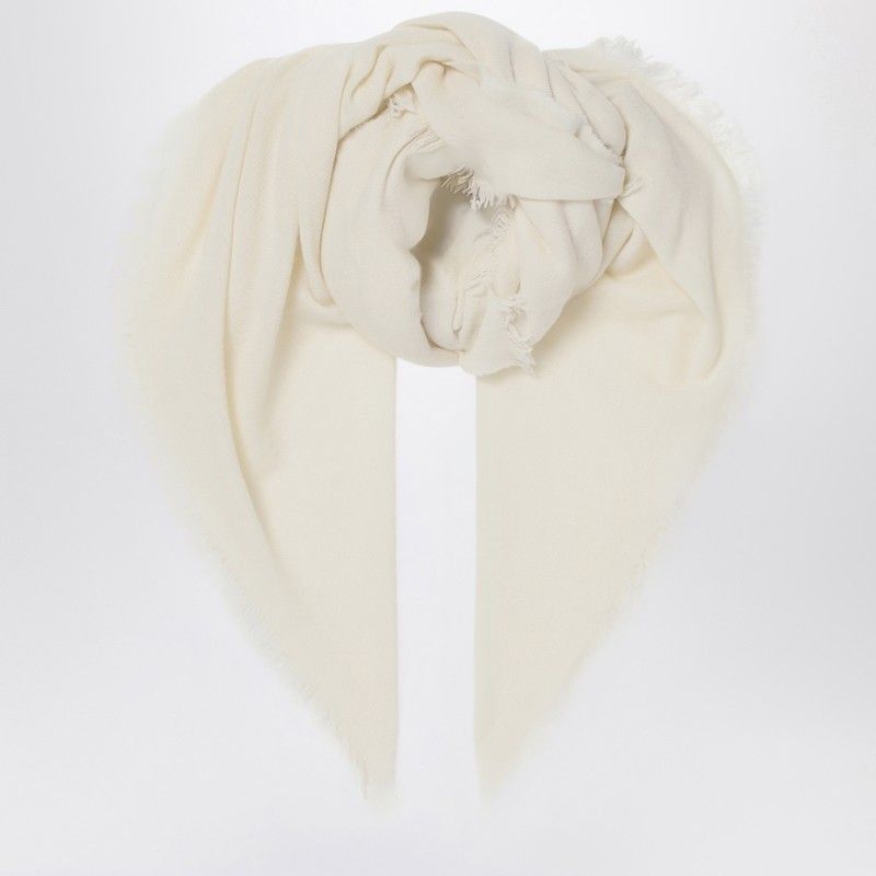 DESTIN Cashmere Scarf with Frayed Edges