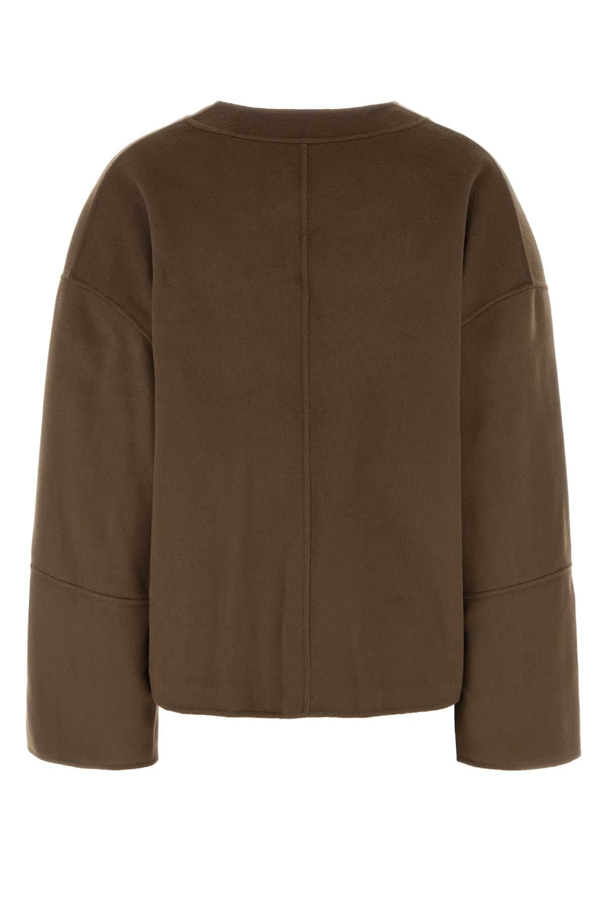 NANUSHKA Oversized Wool Blend Cardigan