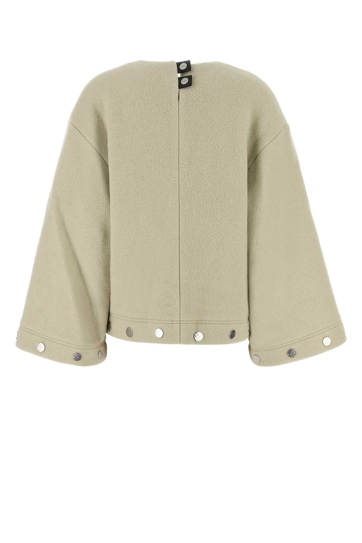 NANUSHKA Oversized Wool Blend Anwen Blouse