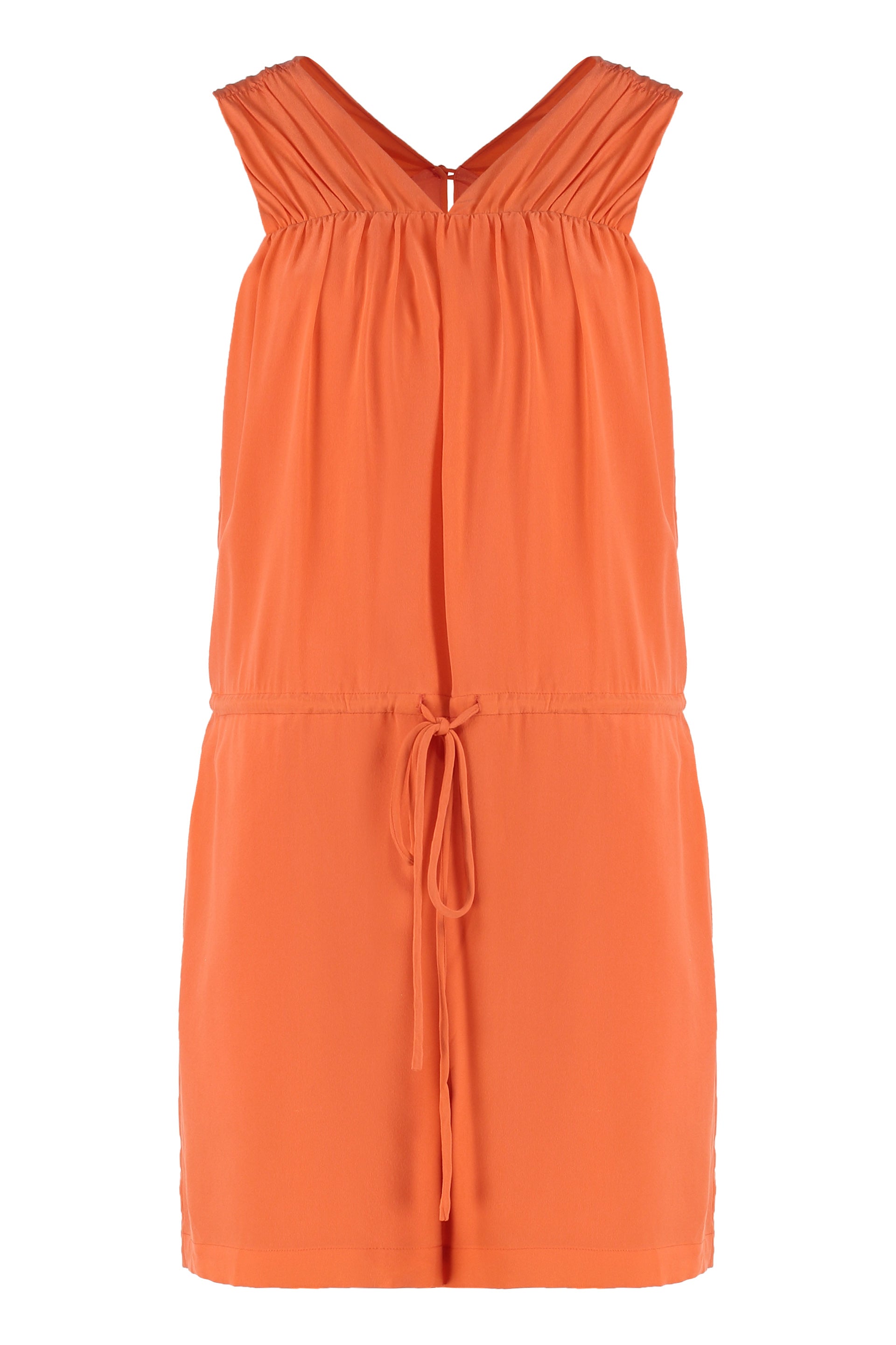 EQUIPMENT Silk Summer Dress with Wide Silhouette