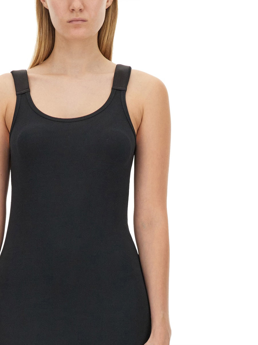 HELMUT LANG Slim Fit Modal Tank Dress