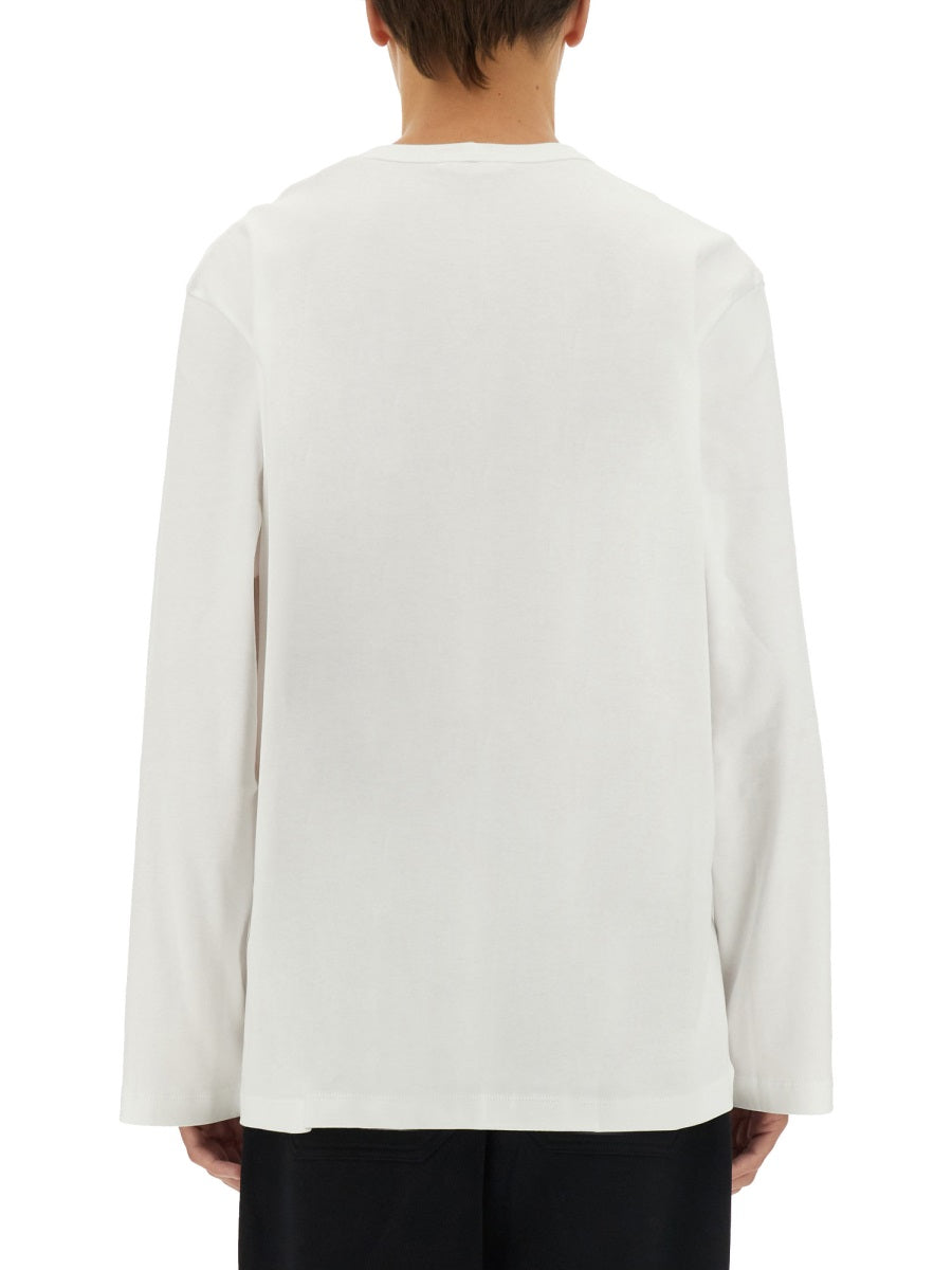 HELMUT LANG Regular Fit Logo T-Shirt - Size L