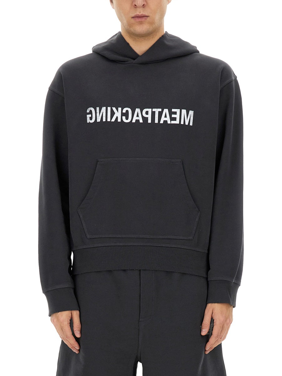HELMUT LANG Regular Fit Hoodie - SS25 Collection
