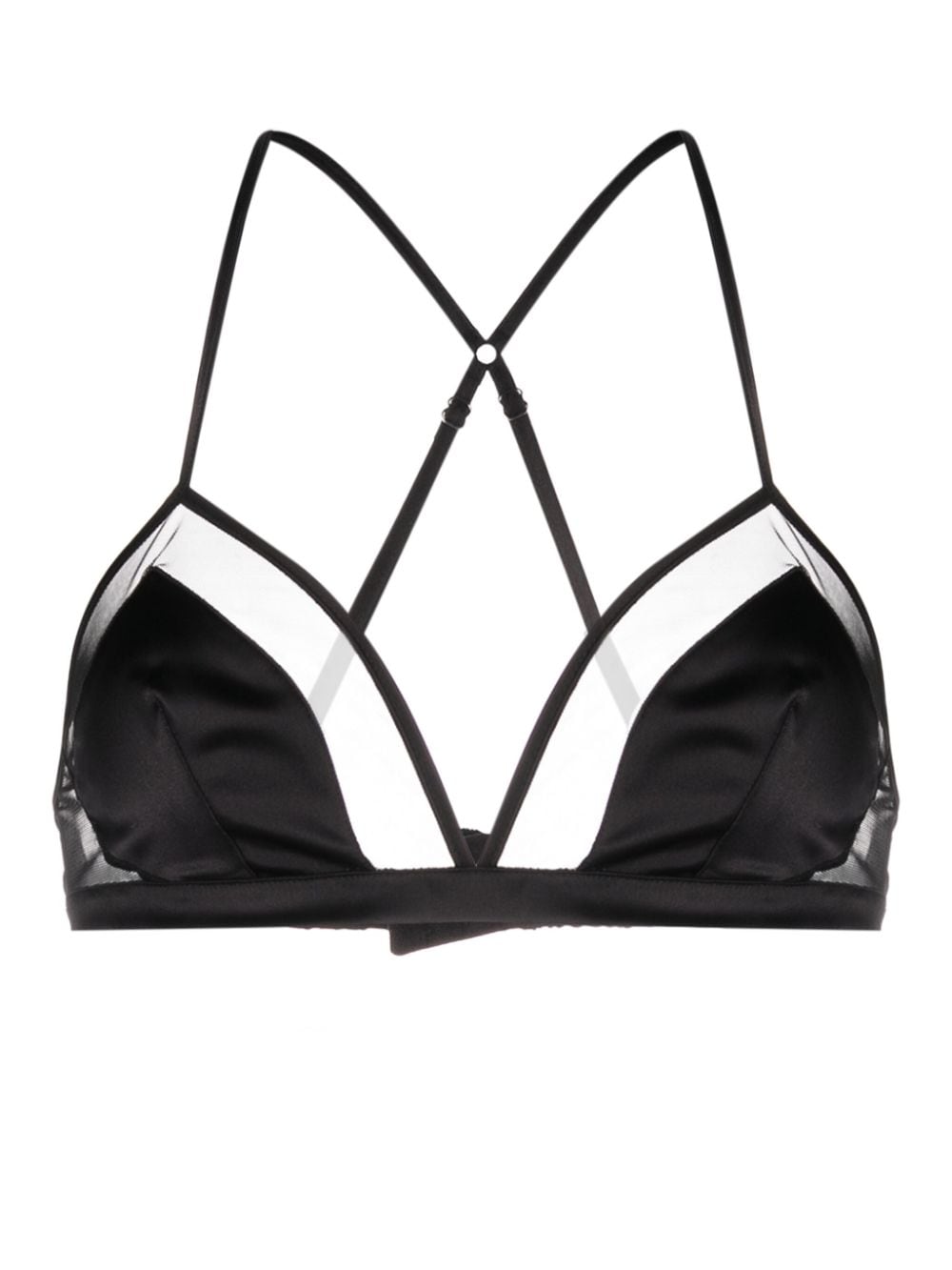 DOLCE & GABBANA Silk No Wire Bra - Triangle Cup Design