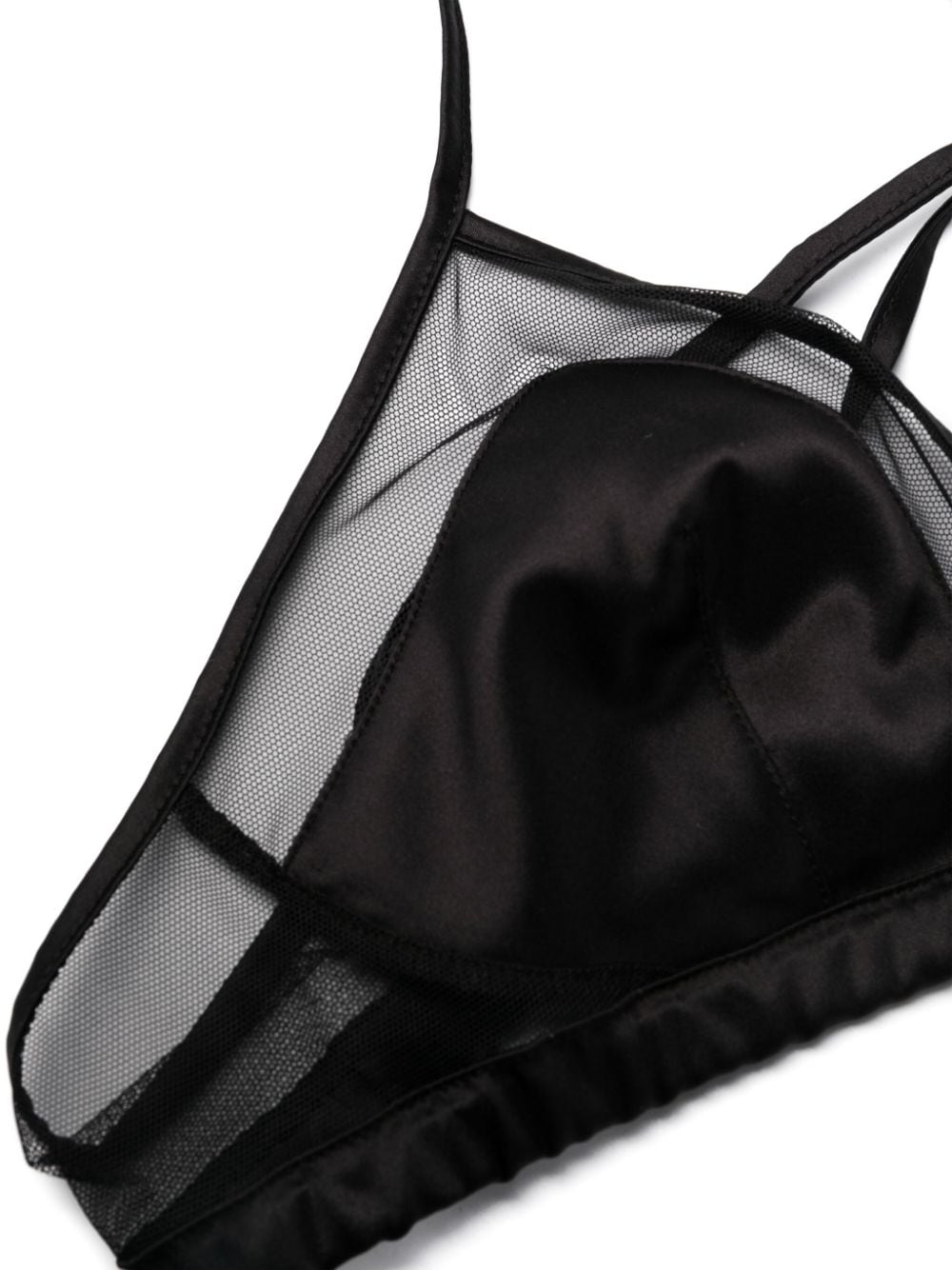 DOLCE & GABBANA Silk No Wire Bra - Triangle Cup Design