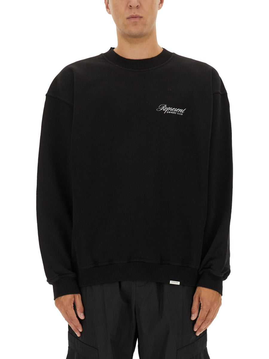 REPRESENT Owners Club Script Sweatshirt - Size L