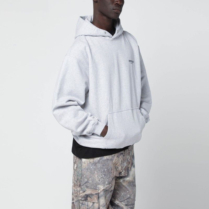 REPRESENT Men's Oversized Hoodie with Logo Print