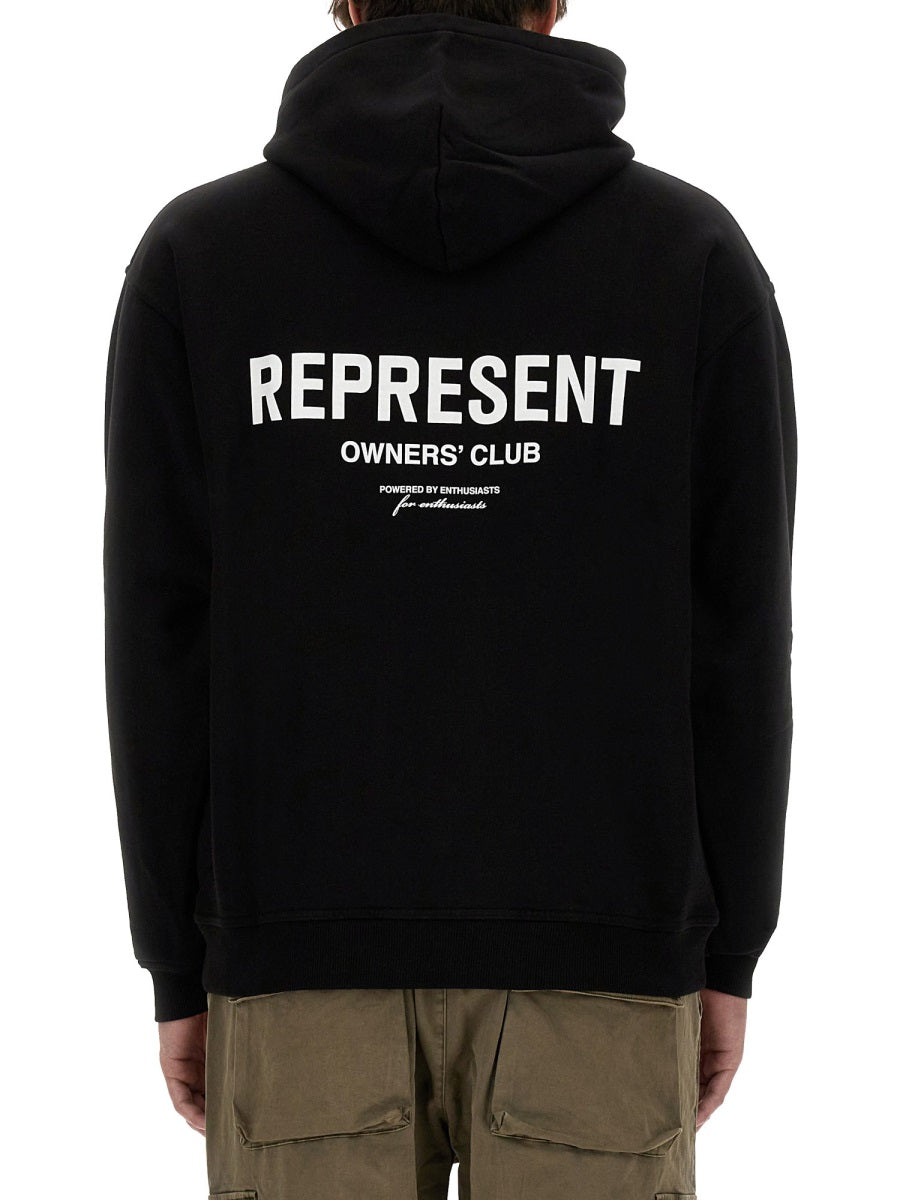 REPRESENT Comfortable Cotton Hoodie for Men - FW25 Collection