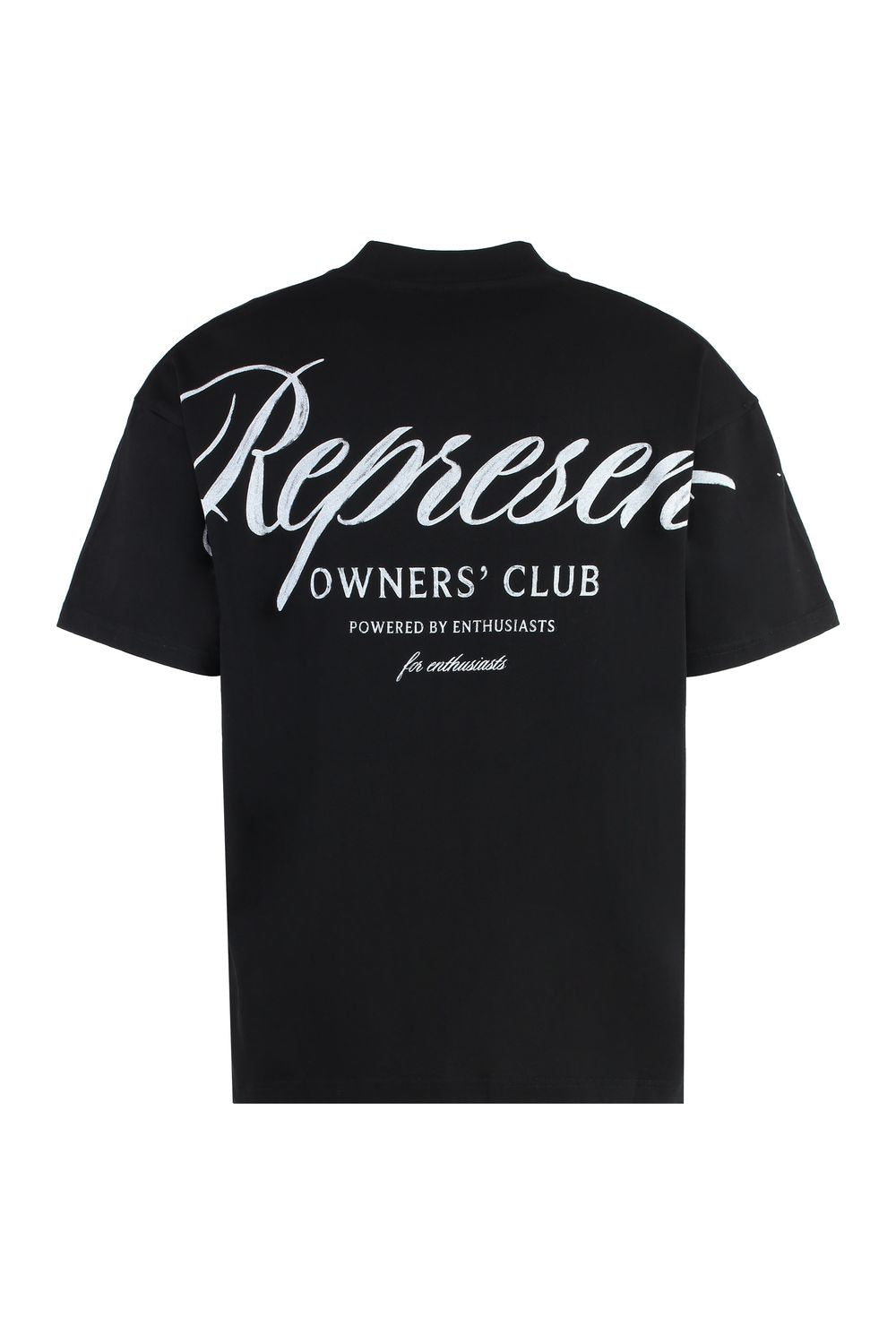 REPRESENT Owners Club Script Cotton T-Shirt