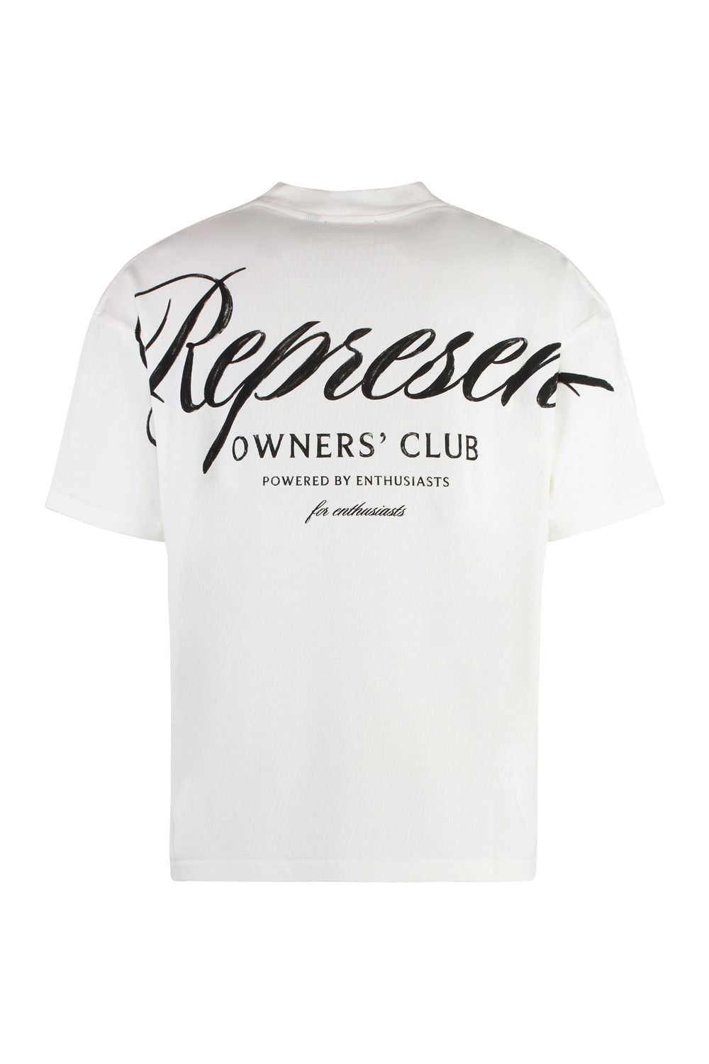 REPRESENT Cotton Crew-Neck T-Shirt for Men