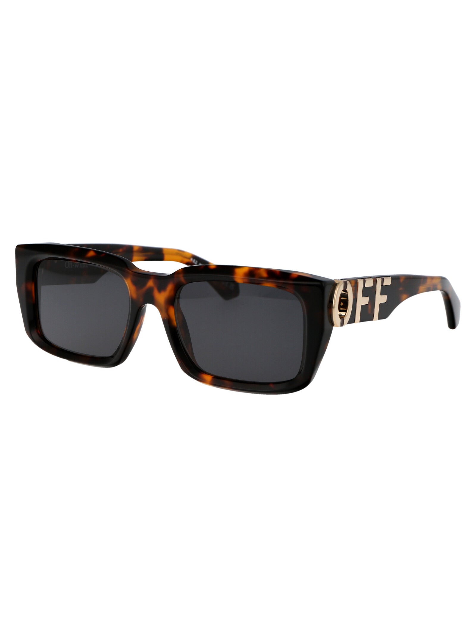 OFF-WHITE Havana Acetate Sunglasses for All Seasons