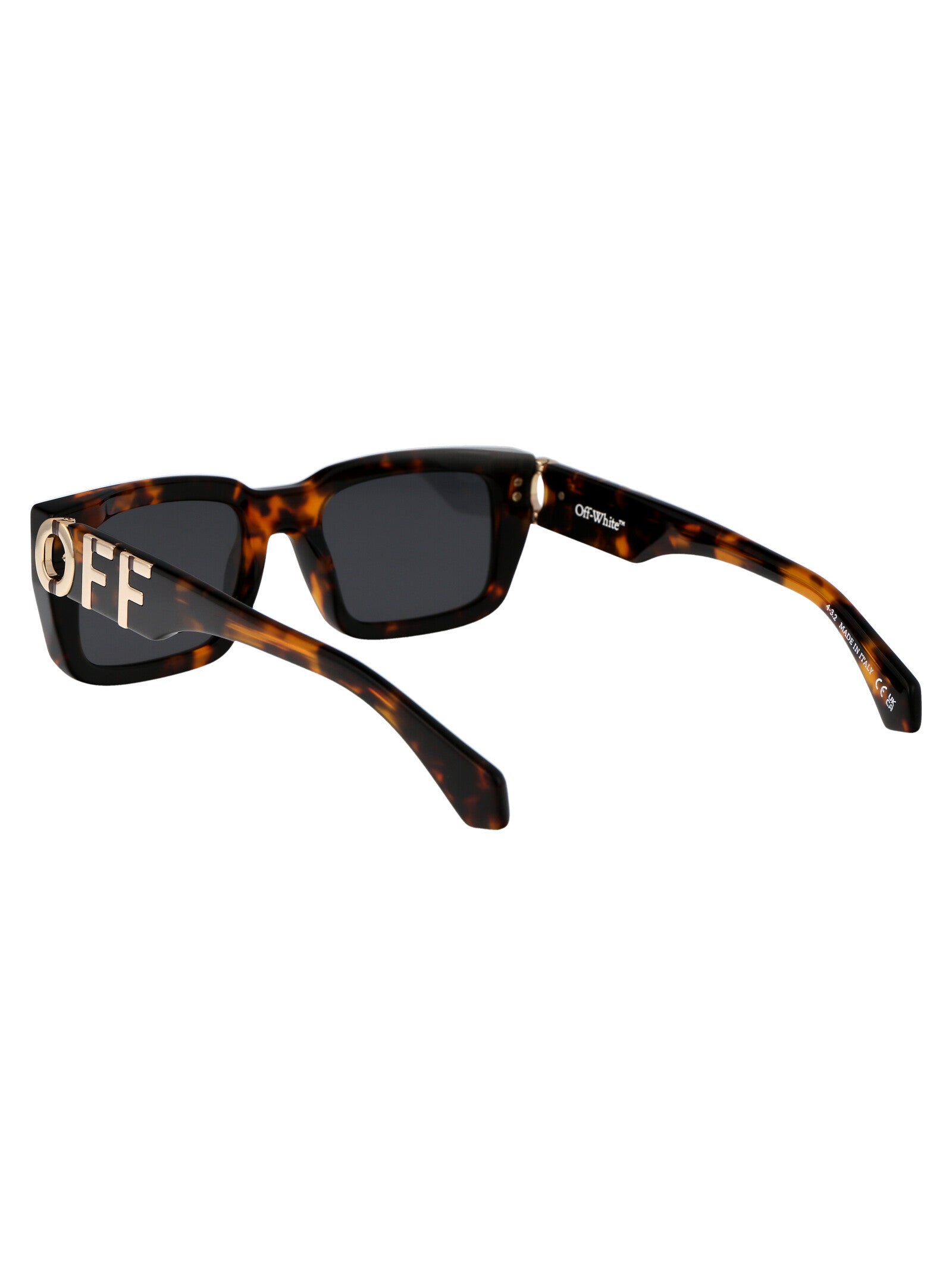 OFF-WHITE Havana Acetate Sunglasses for All Seasons