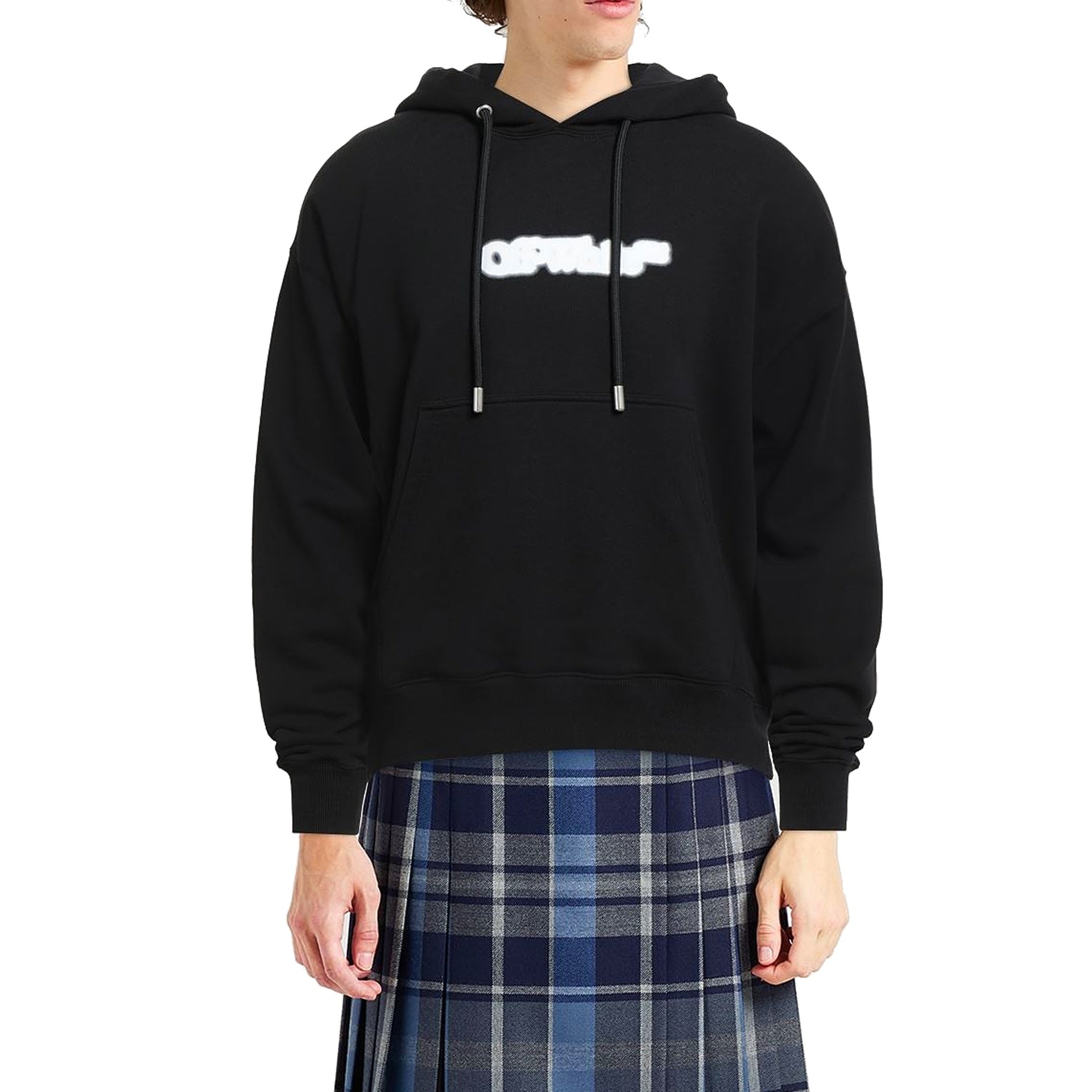 OFF-WHITE Hooded Logo Sweatshirt for Men - Casual Comfort
