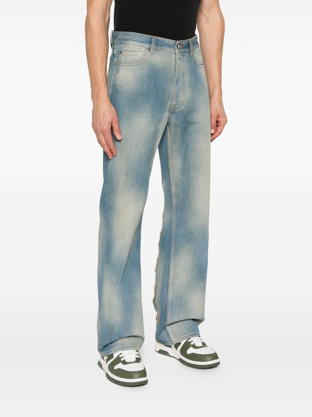 OFF WHITE Stylish Jeans for Men - Comfortable Fit