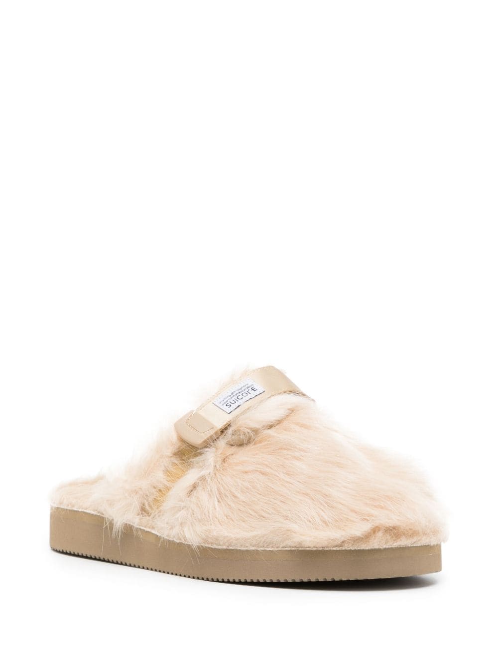 SUICOKE Faux Fur Slide Sandals - Women's Size Options
