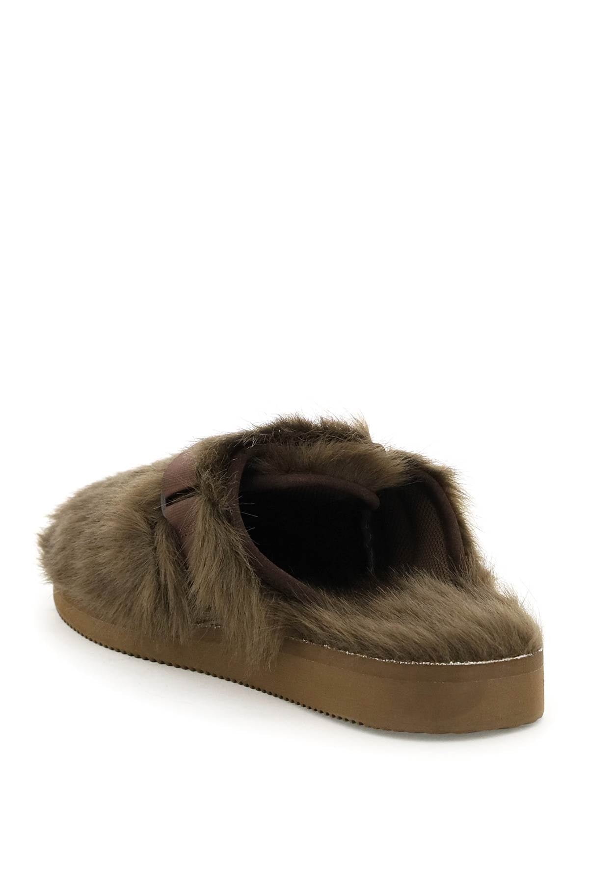 SUICOKE Men's Mini Slider Sandals with Rubber Sole