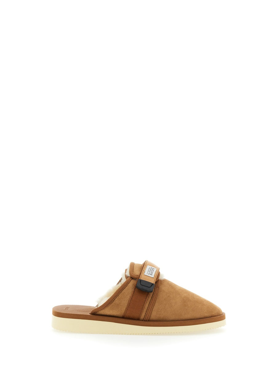 SUICOKE Comfortable Suede Slide Sandals for Women
