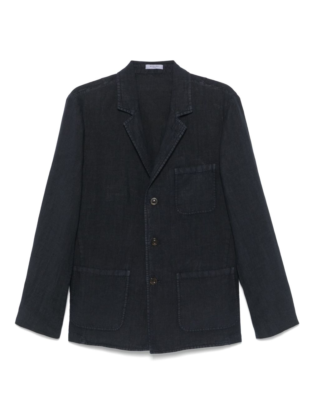 BOGLIOLI Lightweight Linen Single-Breasted Jacket for Men