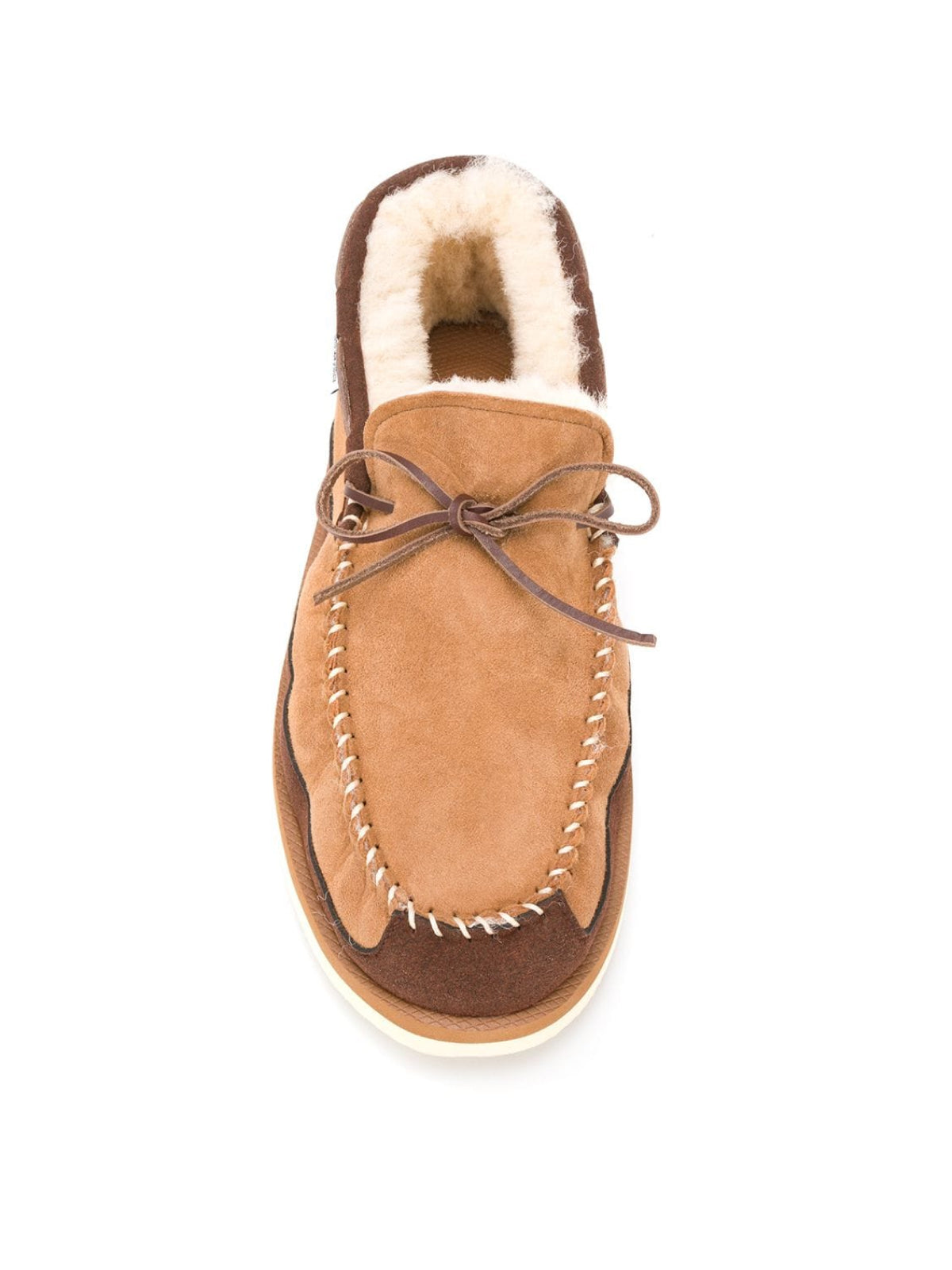 SUICOKE Men's Shearling-Lined Loafers