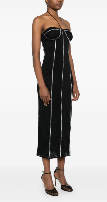 OSÉREE Elegant Stretch Fabric Dress for Women - FW24