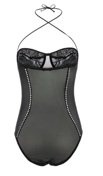 OSÉREE Women's Stretchy Nylon Blend Mini Top