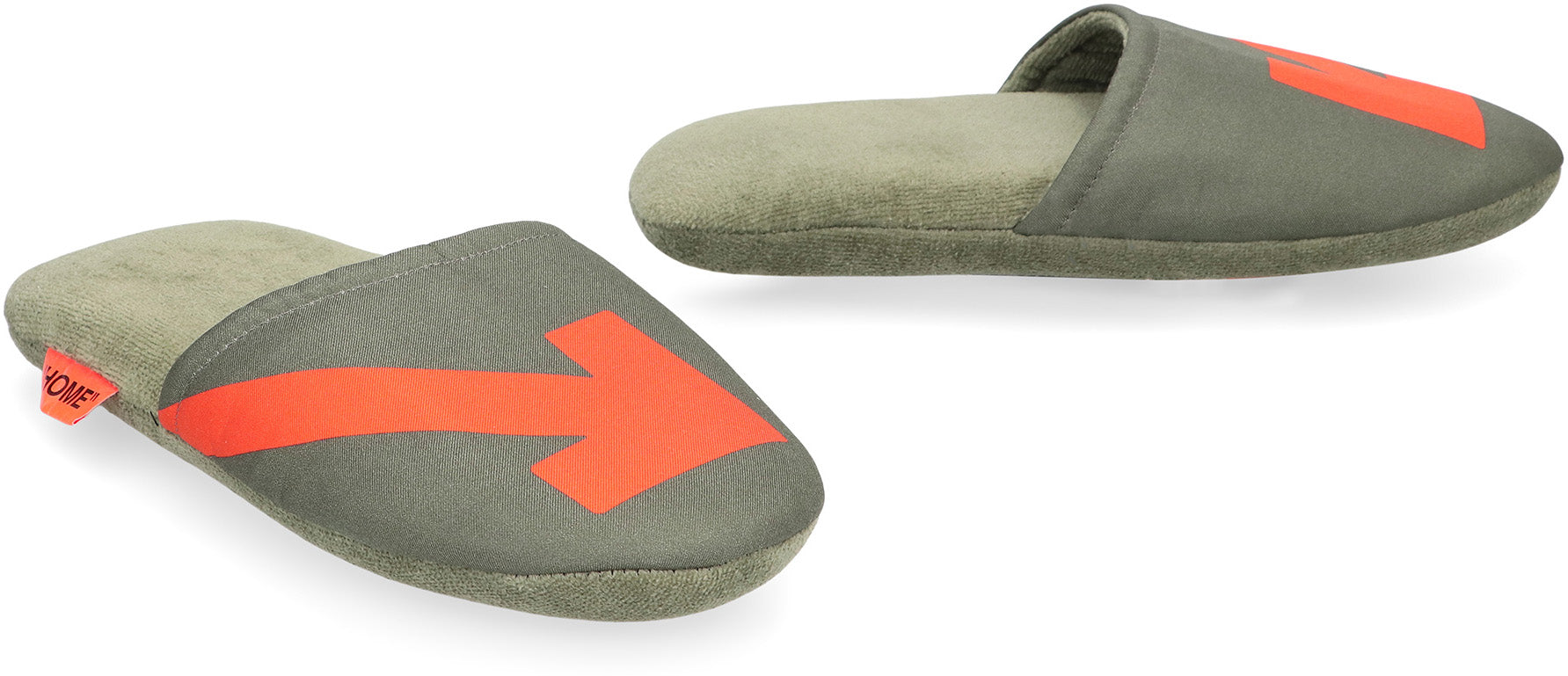 OFF-WHITE Signature Slippers with Contrasting Arrow Logo