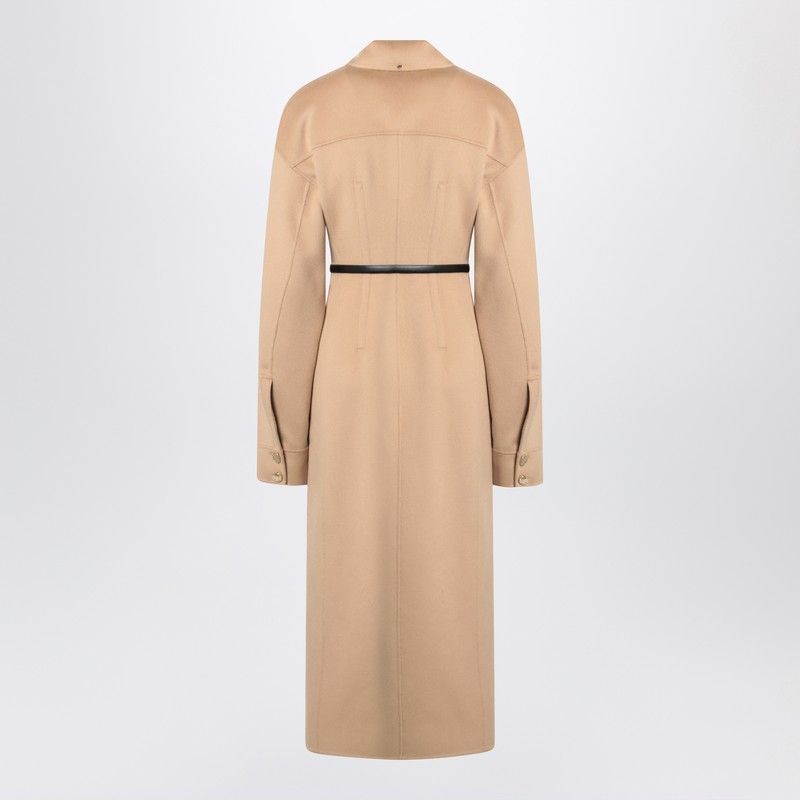 MAX MARA SPORTMAX Chic Wool Jacket with Leather Belt for Women