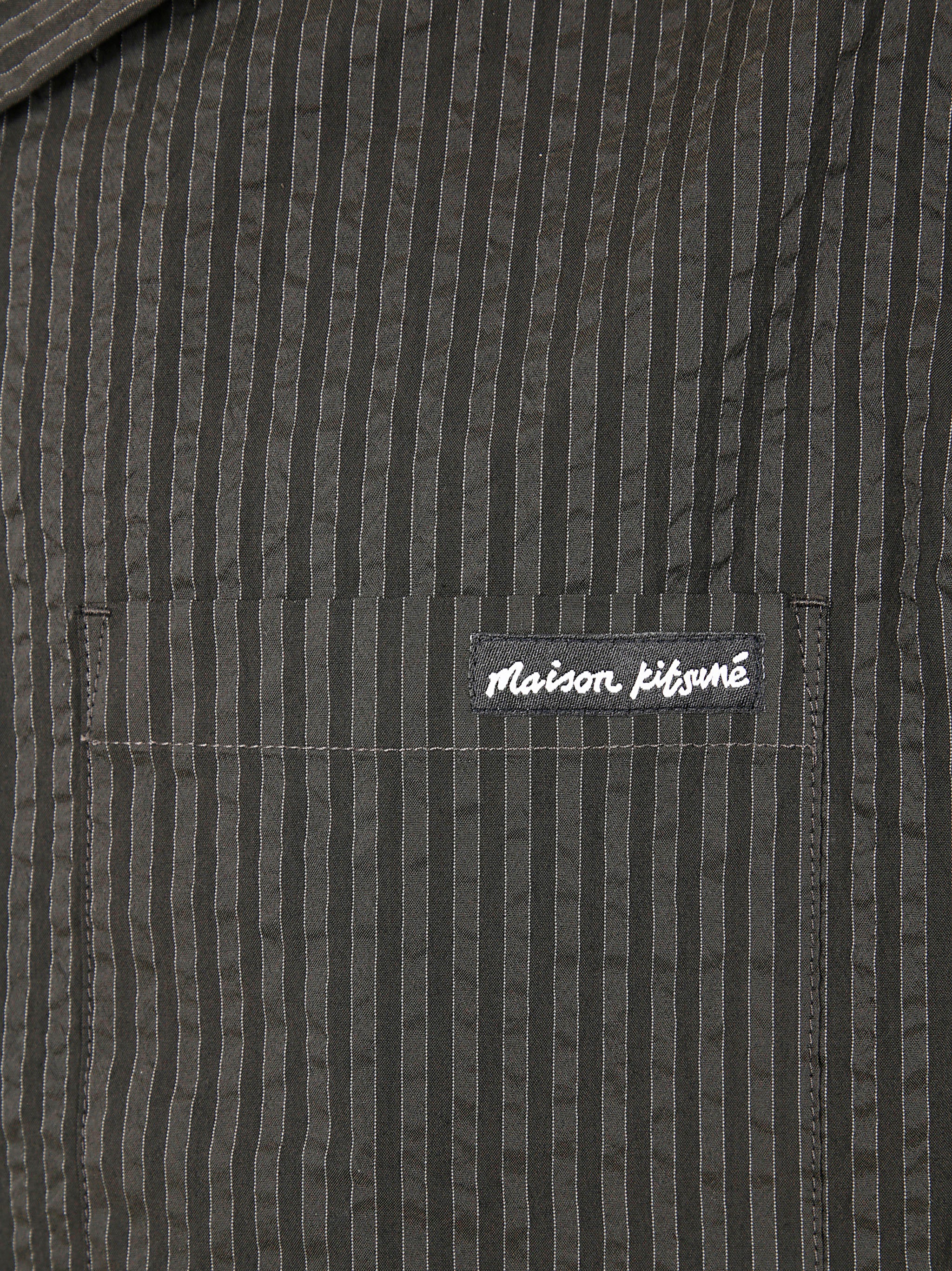 MAISON KITSUNÉ Men's Mini Resort Shirt for SS25