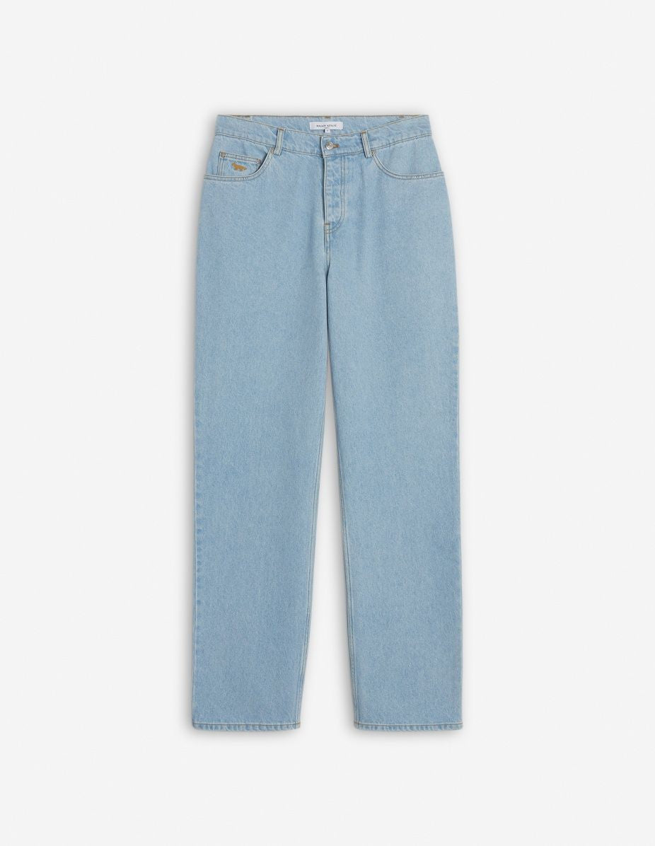 MAISON KITSUNÉ Relaxed Denim Jeans for Men - SS25