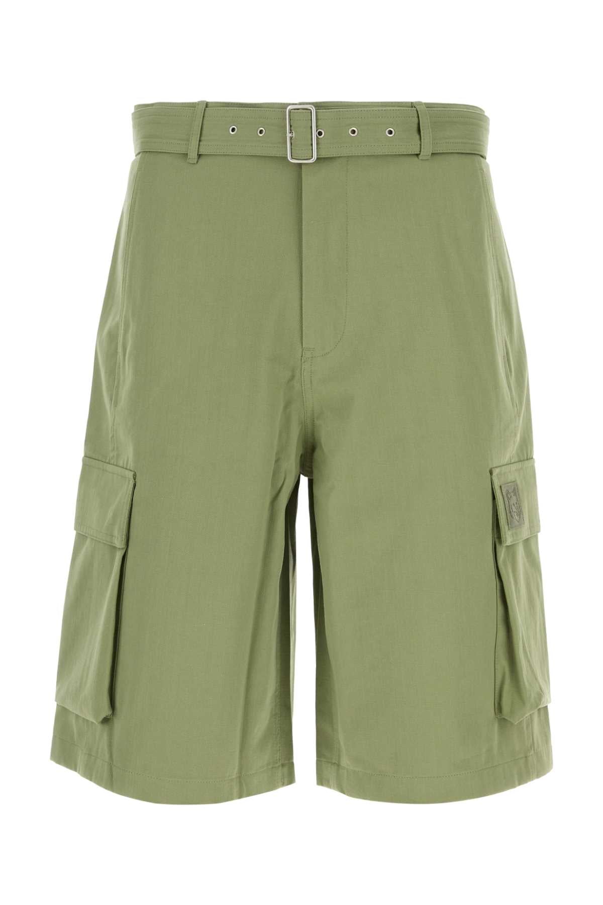 MAISON KITSUNÉ Men's Cotton Bermuda Shorts