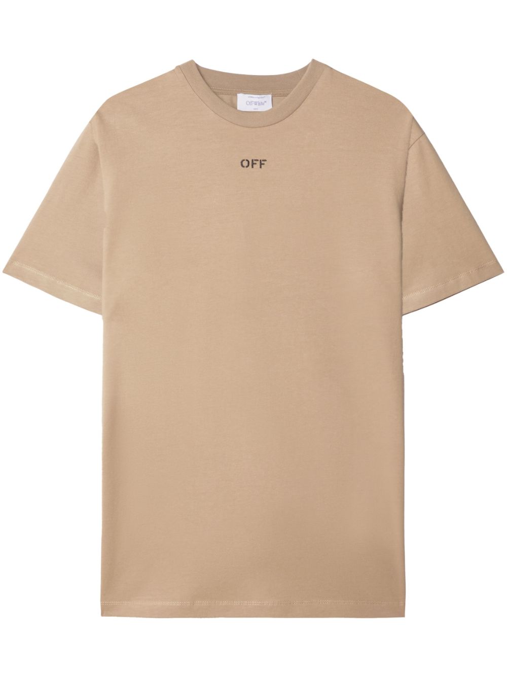 OFF-WHITE Cotton Crew-Neck T-Shirt
