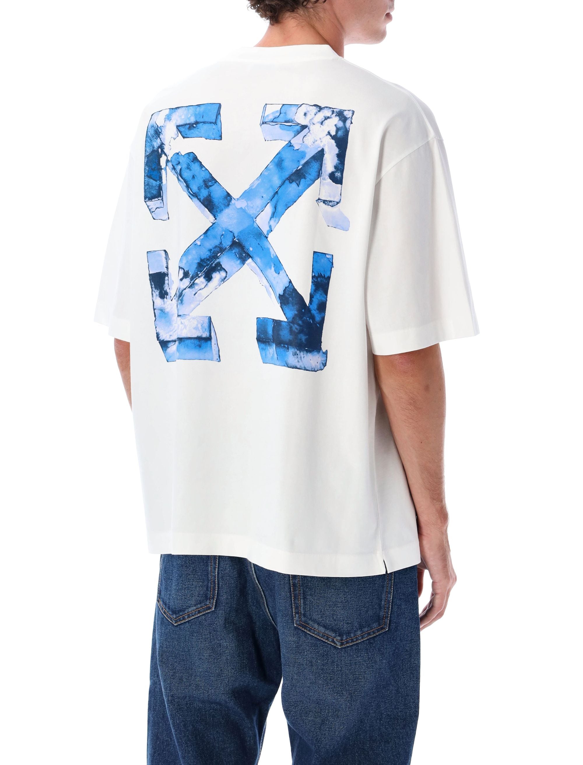 OFF-WHITE Cloudy Arrow Skate Short Sleeve Tee