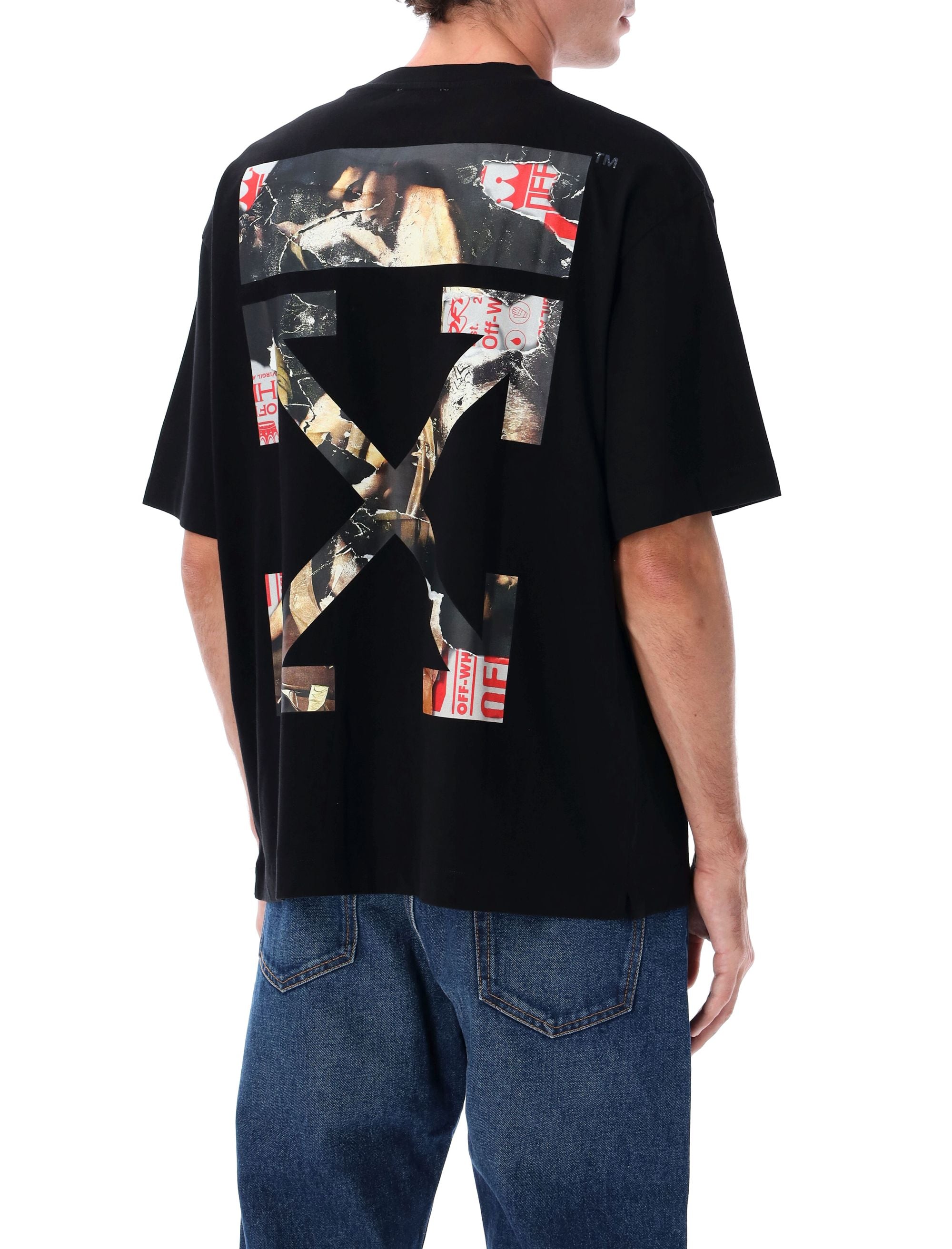 OFF-WHITE Premium Cotton T-Shirt for Men - FW25 Collection