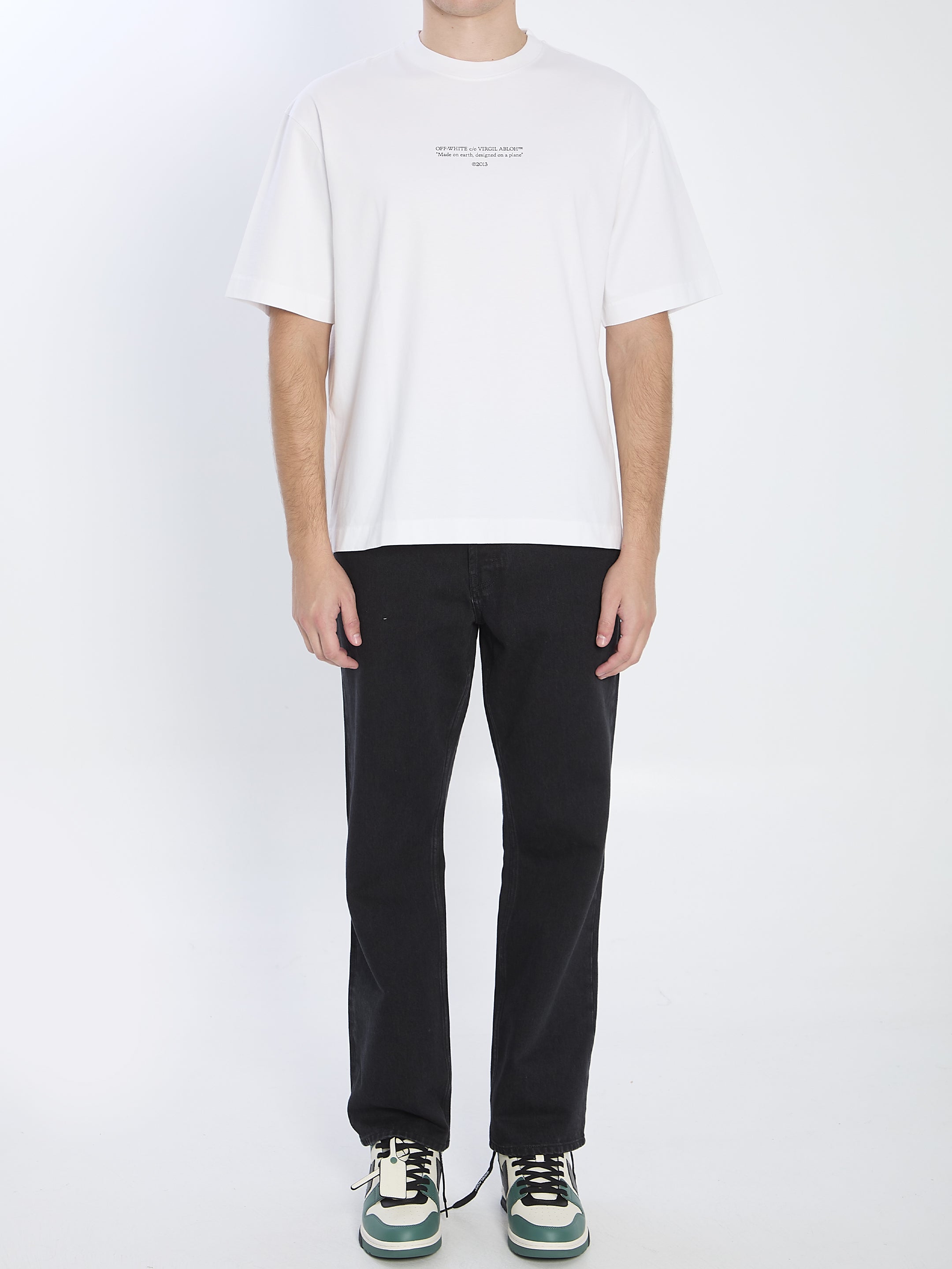 OFF-WHITE Statement Skate Short Sleeve Tee