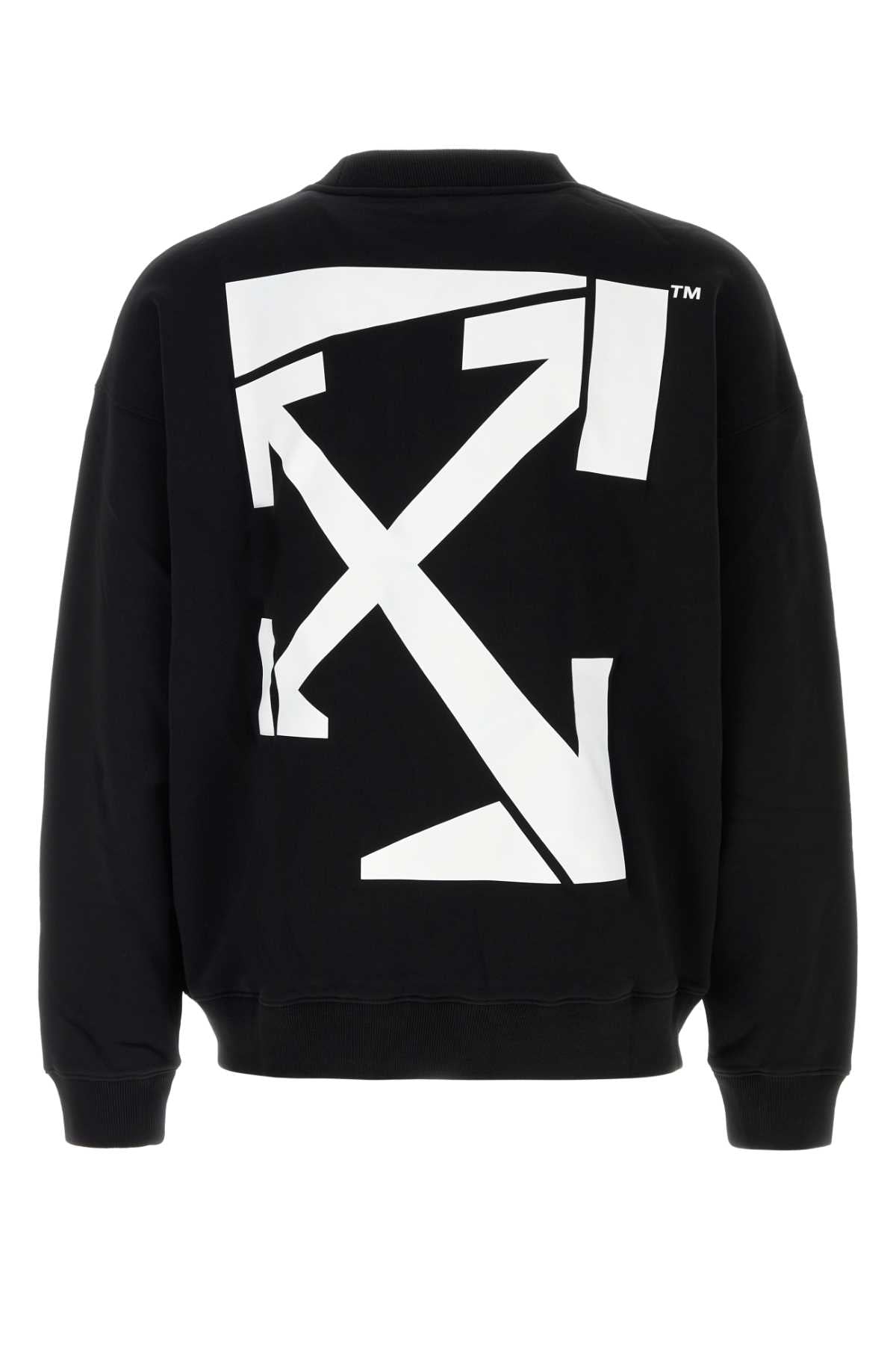 OFF-WHITE Oversized Cotton Sweatshirt for Men - FW25 Collection