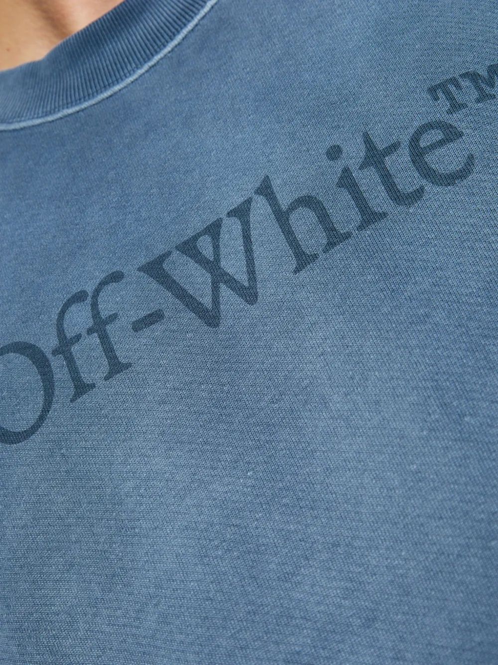 OFF-WHITE Men's Laundry Skate Crewneck