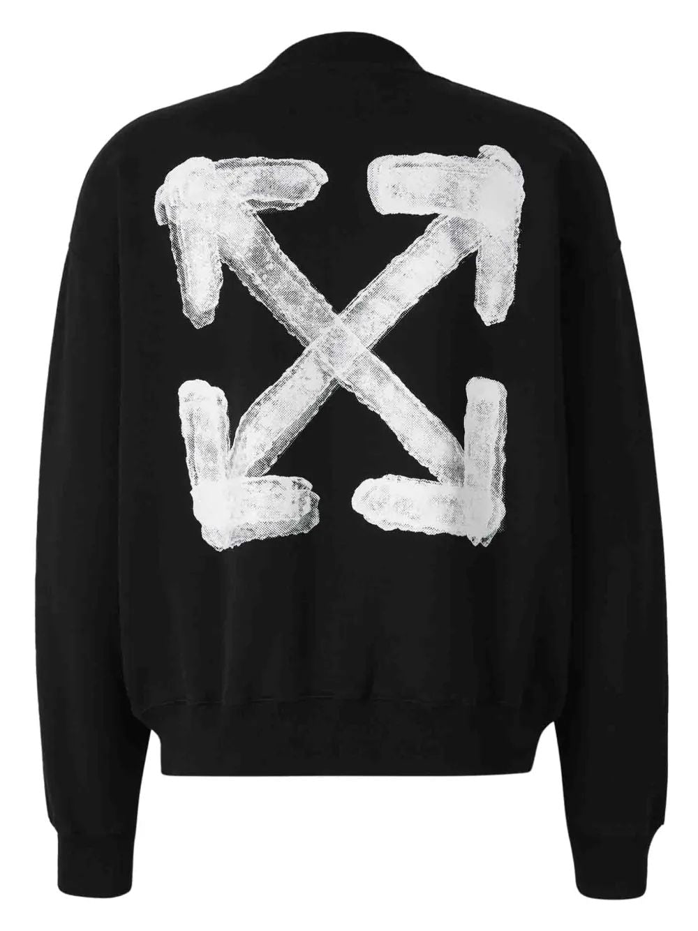 OFF-WHITE Spray Arrow Skate Crewneck - Men's Fashion Essential