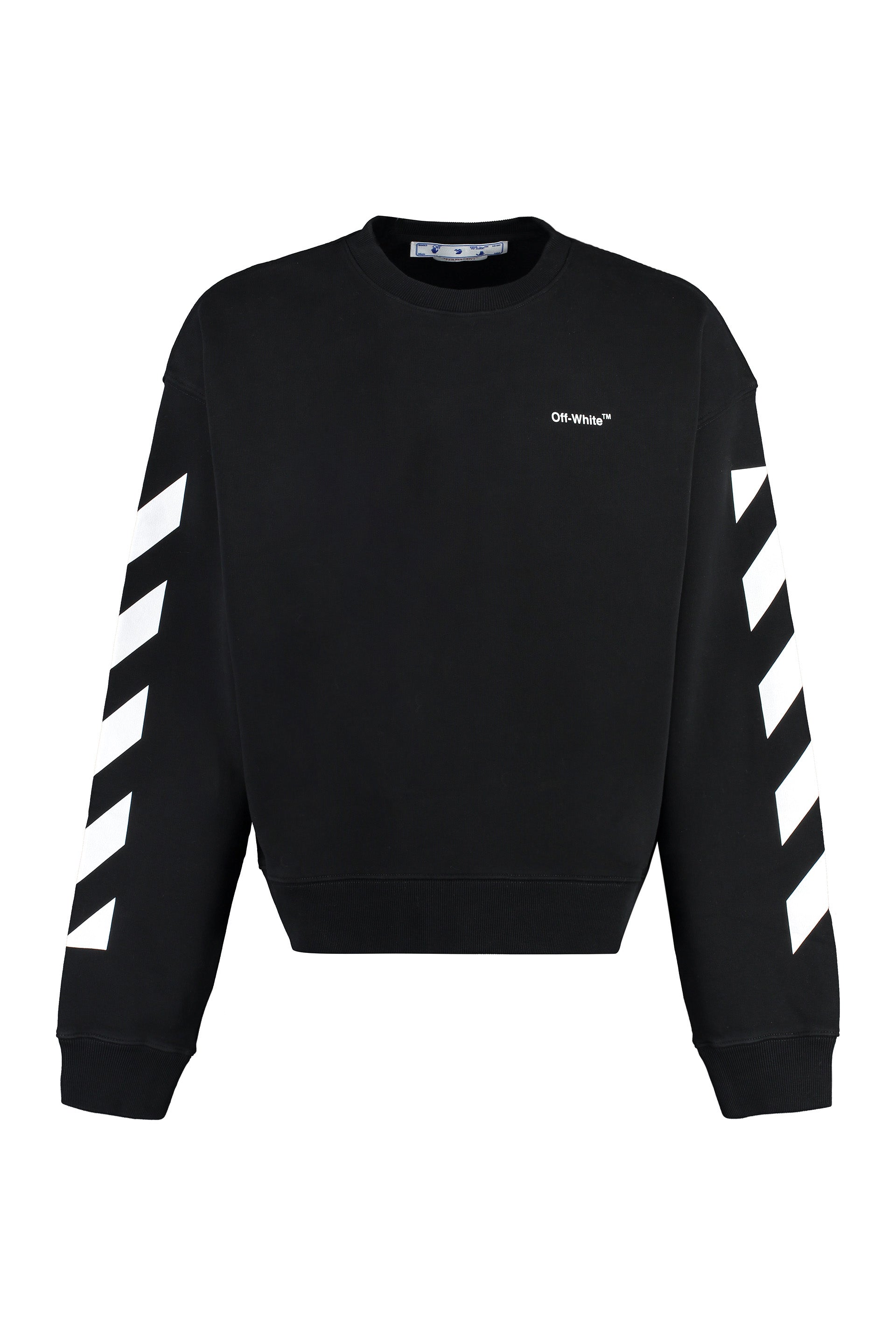 OFF-WHITE Cotton Crew-Neck Sweatshirt for Men