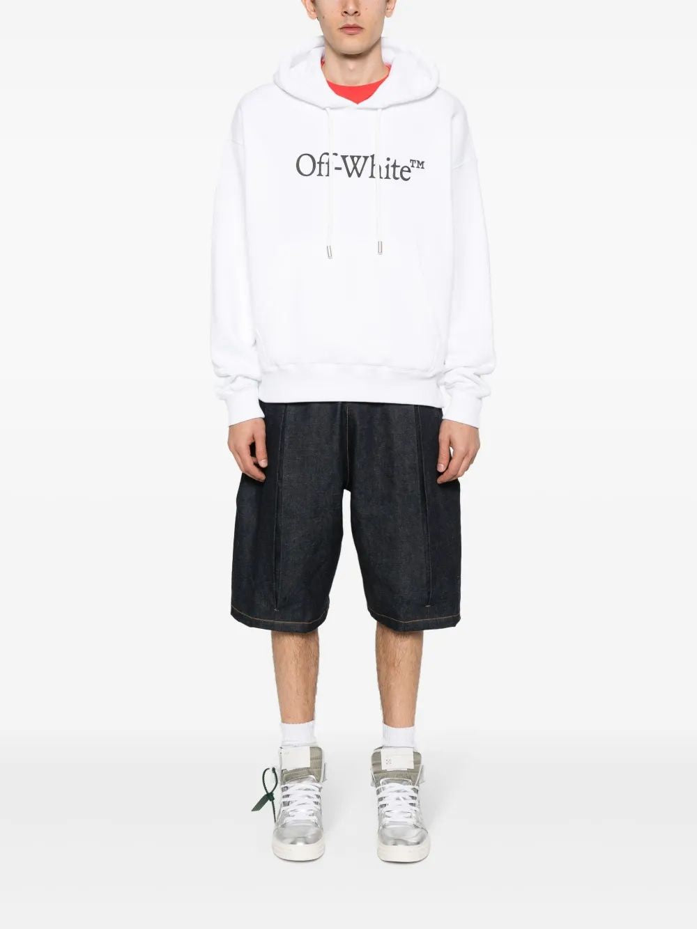 OFF-WHITE Big Bookish Skate Hoodie for Men