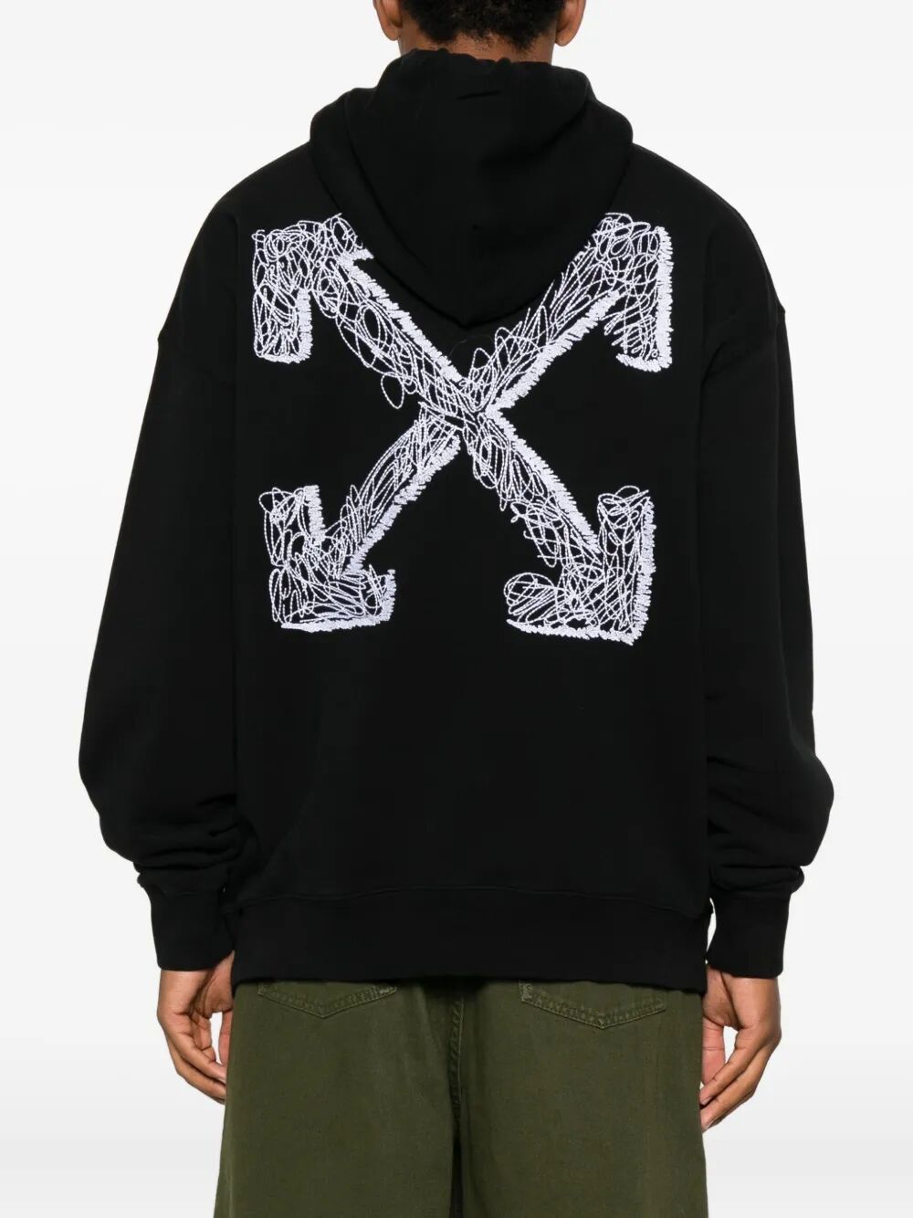 OFF-WHITE Scribble Arr Skate Hoodie - FW25 Edition