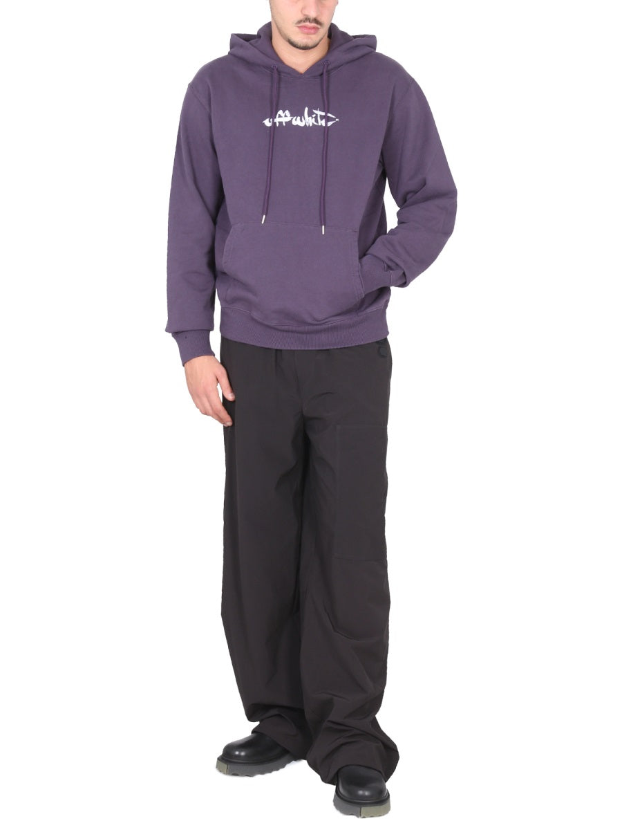 OFF-WHITE Wide Leg Pants for Men